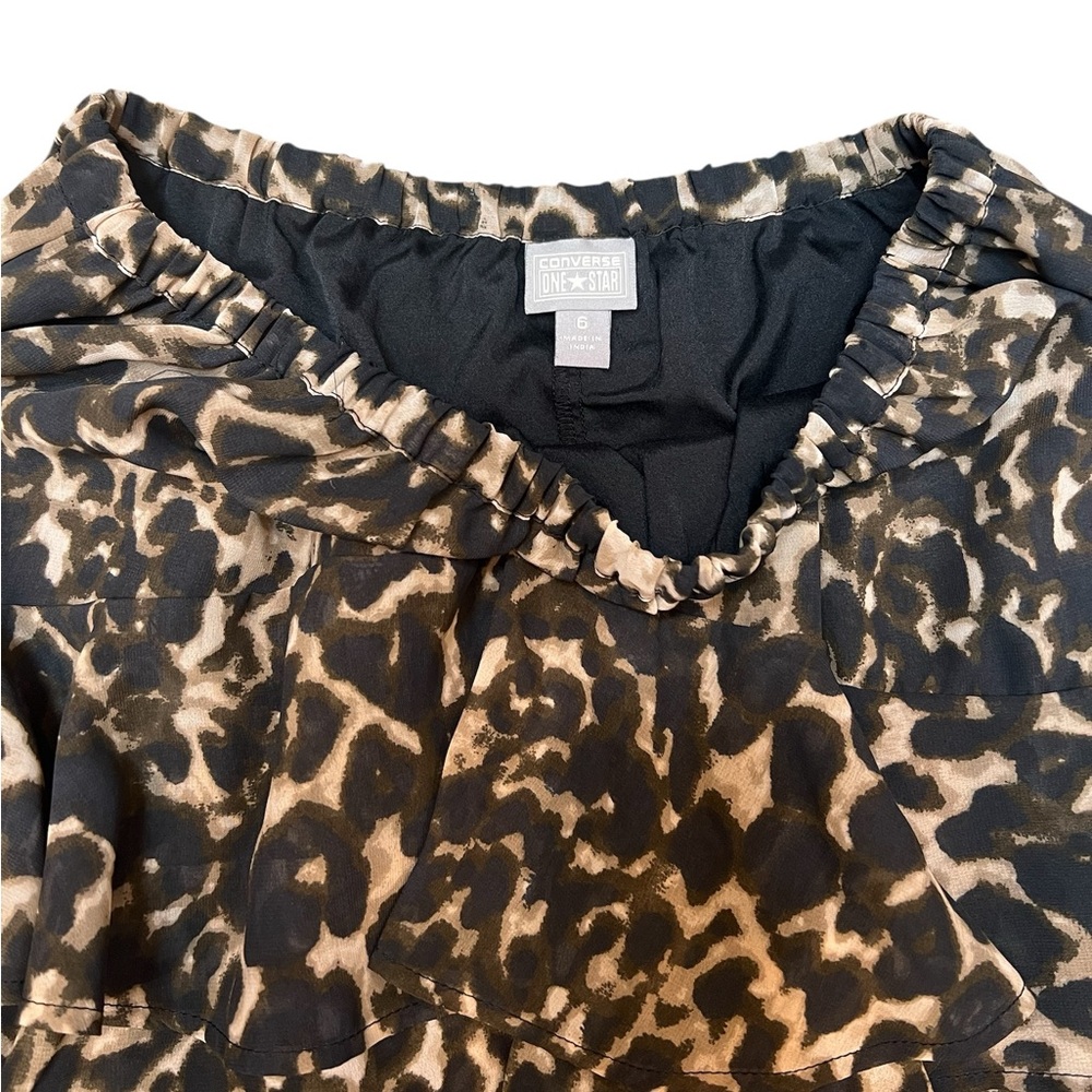 Converse Ruffled Mini Skirt - Picture 2 of 6